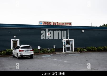 Spaniard's Bay Gemeindezentrum an der NL 70 in Neufundland & Labrador, Kanada Stockfoto