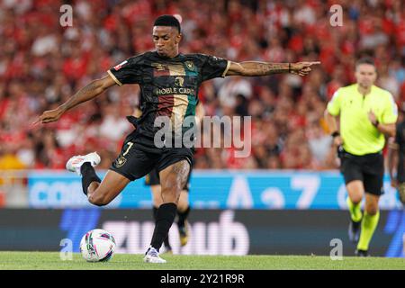 Andre Silva beim Spiel der Liga Portugal zwischen den Teams SL Benfica und CF Estrela Amadora im Estadio da Luz (Maciej Rogowski) Stockfoto