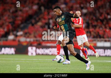 Andre Silva beim Spiel der Liga Portugal zwischen den Teams SL Benfica und CF Estrela Amadora im Estadio da Luz (Maciej Rogowski) Stockfoto