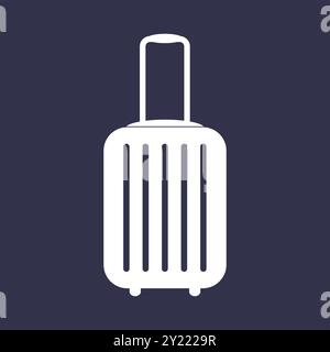 Koffer Symbol Vektor Illustration Symbol Design Stock Vektor
