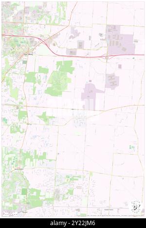 Oakland, Franklin County, USA, USA, Ohio, n 40 3' 5''', S 82 46' 38'', Karte, Karte, Kartenausgabe 2024. Erkunden Sie Cartascapes, eine Karte, die die vielfältigen Landschaften, Kulturen und Ökosysteme der Erde enthüllt. Reisen Sie durch Zeit und Raum und entdecken Sie die Verflechtungen der Vergangenheit, Gegenwart und Zukunft unseres Planeten. Stockfoto