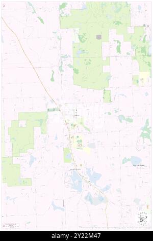 Ortonville, Oakland County, USA, USA, Michigan, n 42 51' 8''', S 83 26' 34'', Karte, Cartascapes Map, veröffentlicht 2024. Erkunden Sie Cartascapes, eine Karte, die die vielfältigen Landschaften, Kulturen und Ökosysteme der Erde enthüllt. Reisen Sie durch Zeit und Raum und entdecken Sie die Verflechtungen der Vergangenheit, Gegenwart und Zukunft unseres Planeten. Stockfoto