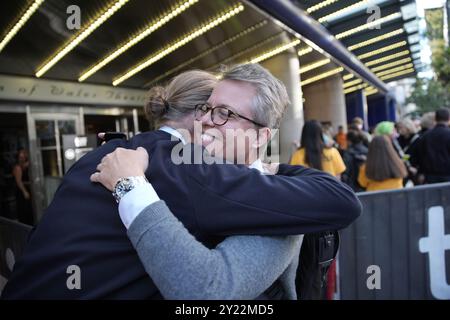 Toronto, Kanada. September 2024. Prominente auf dem roten Teppich beim Toronto International Film Festival for the Movie ‘The Assessment’ Special Presentation Screening ROOM IM PRINCESS OF WALES THEATRE 8. September 2024 Credit: Sharon Dobson/Alamy Live News Credit: Sharon Dobson/Alamy Live News Stockfoto