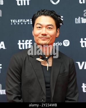 Toronto, Kanada. September 2024. Dumbfoundead besucht die Premiere von K-POP während des Toronto International Film Festivals 2024 im Princess of Wales Theatre am 7. September 2024 in Toronto, Ontario. Foto: PICJER/imageSPACE Credit: Imagespace/Alamy Live News Stockfoto