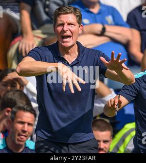 London, Großbritannien. September 2024 - Chelsea V Crystal Palace - Premier League - Stamford Bridge. Crystal Palace Manager Oliver Glasner. Bildnachweis: Mark Pain / Alamy Live News Stockfoto