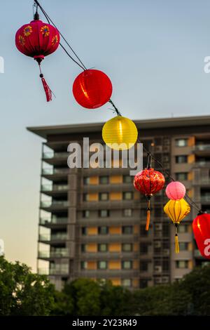 2024 vietnamesisches Laternenfest an der Darwin Waterfront, Northern Territory Stockfoto