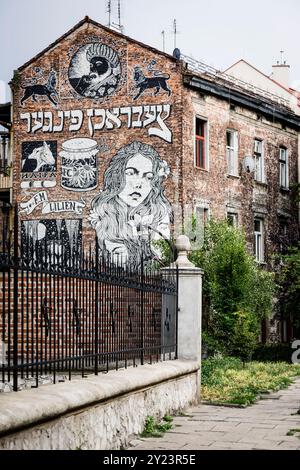 Kazimierz mittelalterliche Stadt, historisches Zentrum der Juden, Krakau, Polen, Osteuropa Stockfoto