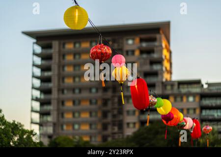 2024 vietnamesisches Laternenfest an der Darwin Waterfront, Northern Territory Stockfoto