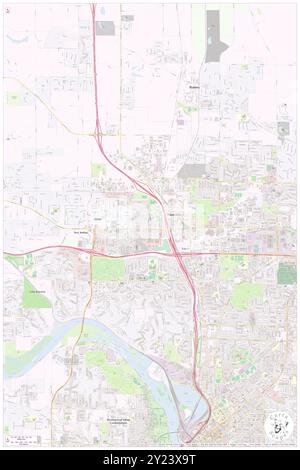 Hiawatha, Linn County, USA, USA, Iowa, n 42 2' 8''', S 91 40' 55'', Karte, Karte, Kartenausgabe 2024. Erkunden Sie Cartascapes, eine Karte, die die vielfältigen Landschaften, Kulturen und Ökosysteme der Erde enthüllt. Reisen Sie durch Zeit und Raum und entdecken Sie die Verflechtungen der Vergangenheit, Gegenwart und Zukunft unseres Planeten. Stockfoto