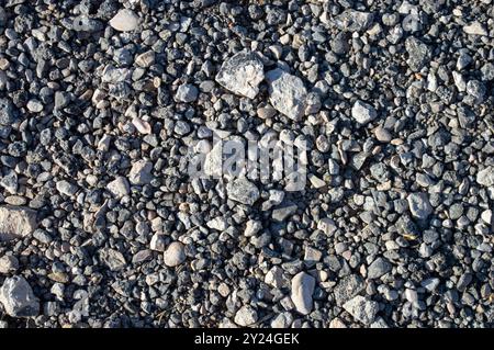 Textur oder Hintergrund der asphaltierten Straße Stockfoto