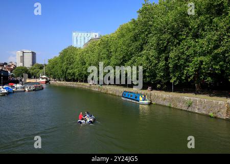 St. Augustine's REACH, schwimmender Hafen, Bristol. Stockfoto