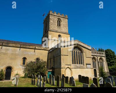 St. Michael's Pfarrkirche, Stanton Harcourt, Oxfordshire, England, Vereinigtes Königreich, GB Stockfoto