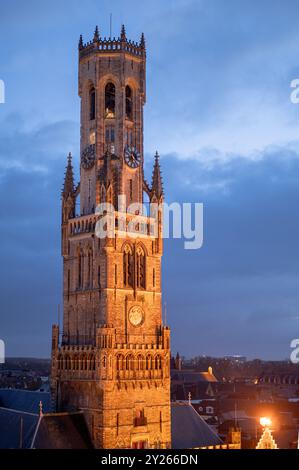 Weihnachtsmarkt in Brügge (Brügge), Belgien Stockfoto