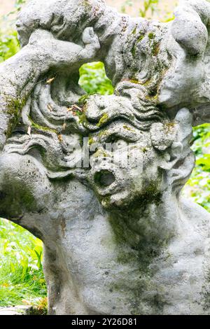 Hofgarten Bayreuth Hofgärten Bayreuth Deutschland Statue Stockfoto