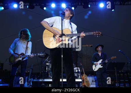 New York, USA. Ny. September 2024. Will Butler am 7. Jährlichen Elsie fest, dem Dach am Pier 17, New York, NY, 08. September 2024. Quelle: Manoli Figetakis/Everett Collection/Alamy Live News Stockfoto