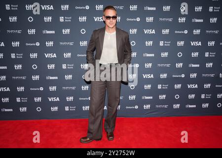 Toronto, Kanada. September 2024. Diplo besucht die Premiere von Riff Raff während des Toronto International Film Festival 2024 im Princess of Wales Theatre in Toronto, Kanada am Montag, 9. September 2024. (Foto: Michael Chisholm/SIPA USA) Credit: SIPA USA/Alamy Live News Stockfoto