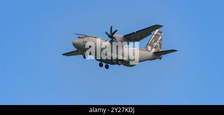 C-27J Spartan auf der Air Power Air Show 2024 in Zeltweg, Österreich Stockfoto