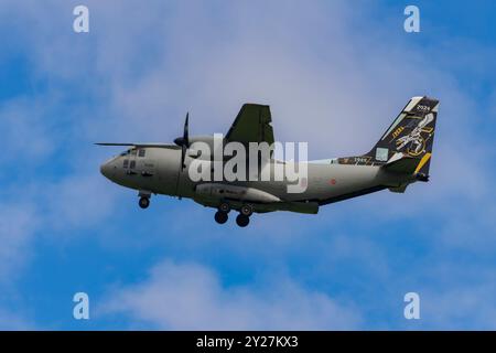 C-27J Spartan auf der Air Power Air Show 2024 in Zeltweg, Österreich Stockfoto