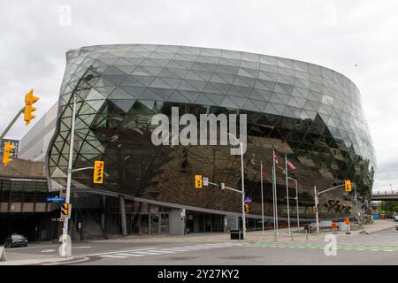 Ottawa, Kanada - 18. Juli 2024: Das Shaw Centre, Kongresszentrum in der Innenstadt von Ottawa Stockfoto