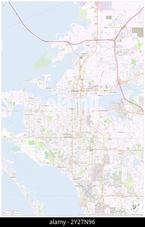 Bradenton, Manatee County, USA, USA, Florida, n 27 29' 56'', S 82 34' 29'', Karte, Cartascapes Map, veröffentlicht 2024. Erkunden Sie Cartascapes, eine Karte, die die vielfältigen Landschaften, Kulturen und Ökosysteme der Erde enthüllt. Reisen Sie durch Zeit und Raum und entdecken Sie die Verflechtungen der Vergangenheit, Gegenwart und Zukunft unseres Planeten. Stockfoto