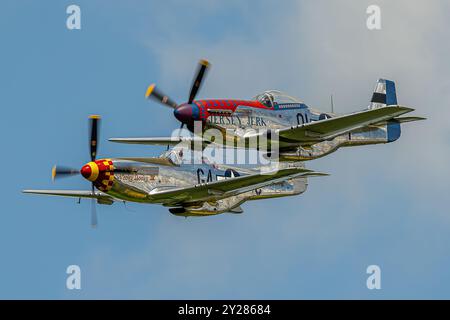 North American P - 51D Mustang Stockfoto