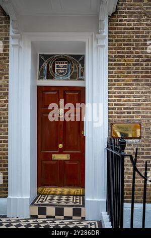 Brasilianische Luftfahrtkommission in Europa bei 16 Great James St, London. Stockfoto