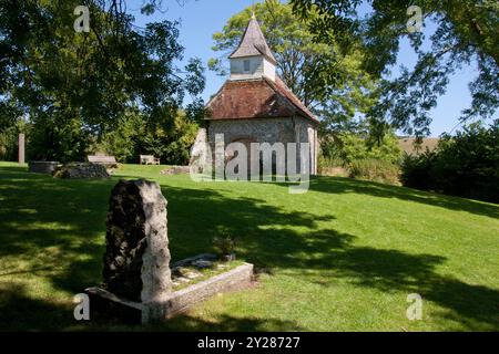 Lullington Chapel, Church of the Good Shepherd, Alfriston, East Sussex, England Stockfoto