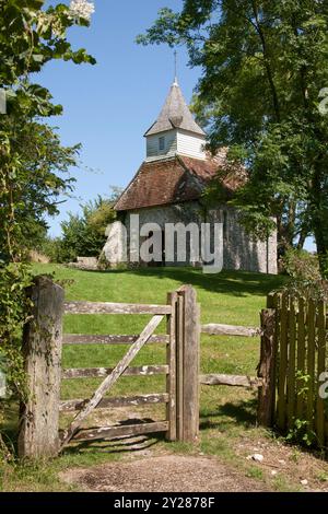 Lullington Chapel, Church of the Good Shepherd, Alfriston, East Sussex, England Stockfoto