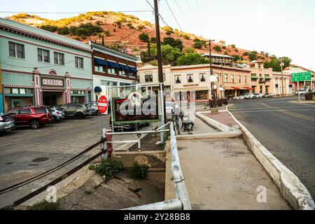 Bisbee, eine Stadt in Arizona, USA. Eine alte westliche Stadt im Cochise County im US-Bundesstaat Arizona und südöstlich von Tucson ist die alte Bergbaustadt Tombstone. © (Foto: Luis Gutierrez/Norte Photo) Bisbee, ciudad en Arizona Estados Unidos. pueblo del viejo oeste, se ubica en el condado de Cochise en el estado estadounidense de Arizona y al sureste de Tucson, está el antiguo pueblo minero de Tombstone. © (Foto: Luis Gutierrez/Norte Foto) Stockfoto