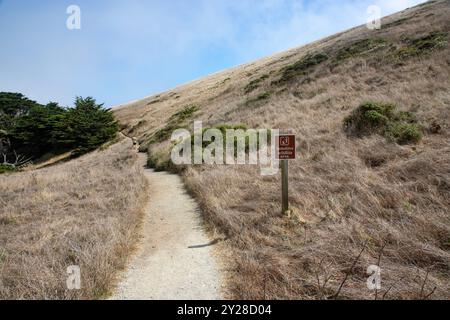 Point Reyes National Seashore liegt im Marin County an der Pazifikküste Nordkaliforniens in den Vereinigten Staaten. Stockfoto