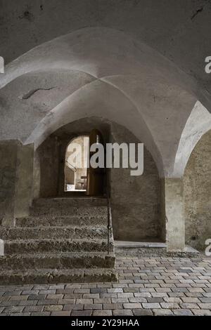 Keller des Alten Schlosses Gmuend in Kärnten, Kärnten, Österreich, Europa Stockfoto