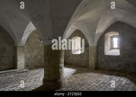 Keller des Alten Schlosses Gmuend in Kärnten, Kärnten, Österreich, Europa Stockfoto