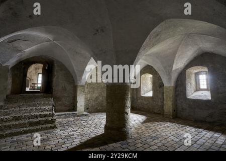 Keller des Alten Schlosses Gmuend in Kärnten, Kärnten, Österreich, Europa Stockfoto