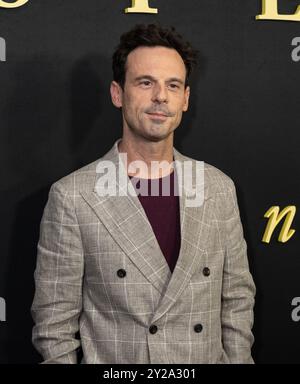 New York, Usa. September 2024. Scoot McNairy besucht die Premiere von Universal Pictures im DGA Theater in New Yrok am 9. September 2024. (Foto: Lev Radin/SIPA USA) Credit: SIPA USA/Alamy Live News Stockfoto