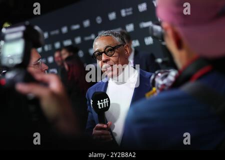 Toronto, Kanada. September 2024. Giancarlo Esposito besucht die Premiere von Megalopolis während des Toronto International Film Festivals 2024 in der Roy Thomson Hall in Toronto, Ontario, am 9. September 2024. (Foto: Arrush Chopra/NurPhoto) Credit: NurPhoto SRL/Alamy Live News Stockfoto