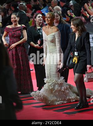 Toronto, Kanada. September 2024. Nathalie Emmanuel kommt zur Premiere von Megalopolis in der Roy Thomson Hall während des Toronto International Film Festivals in Toronto, Kanada am Montag, 9. September 2024. Foto: Chris Chew/UPI Credit: UPI/Alamy Live News Stockfoto