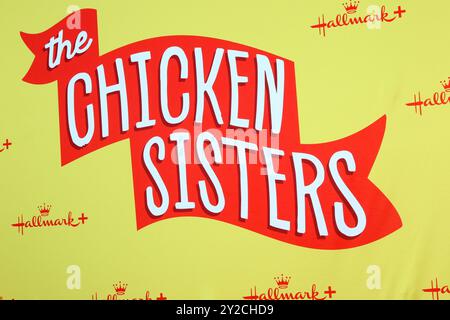 Los Angeles, USA. 9. September 2024. Bild links nach rechts: Allgemeine Atmosphäre bei der Premiere der Chicken Sisters Hallmark Series. Quelle: Kathy Hutchins / Alamy Live News Stockfoto