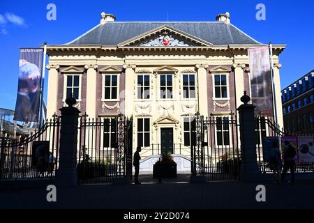 Haag, Niederlande - 28. August 2024: Das Mauritshuis Museum in den Haag. Stockfoto