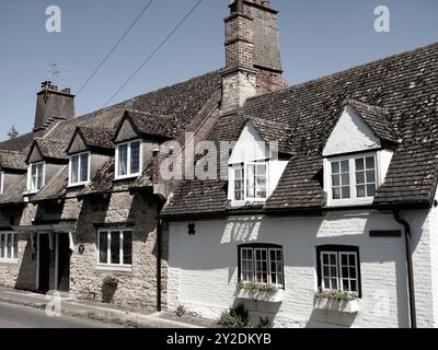Blick auf den Themsepfad und die Themse, Stanton Harcourt, Oxfordshire, England, Großbritannien, GB Stockfoto