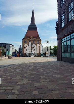 Steintor-Tor in Rostock, Deutschland Stockfoto