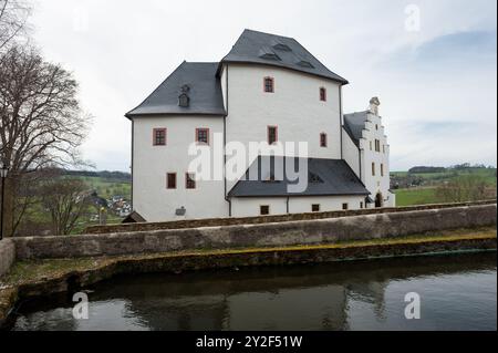 Wolkenstein, Landkreis Erzgebirgskreis, Sachsen, Deutschland Stockfoto