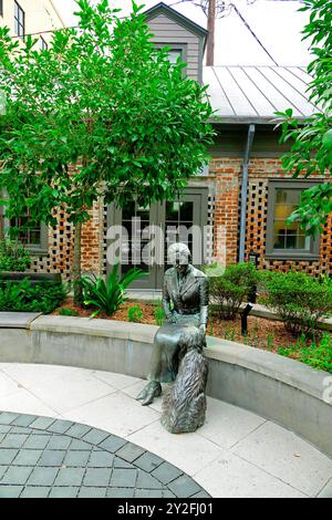 Geburtsort von Juliette Lowe im historischen Savannah, Georgia. Erstellt Am 28. August 2024 Stockfoto