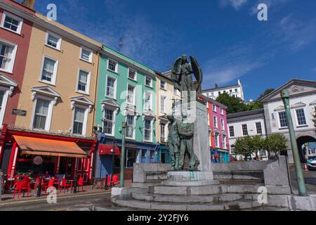 Stadtzentrum von Cobh, Irland Stockfoto