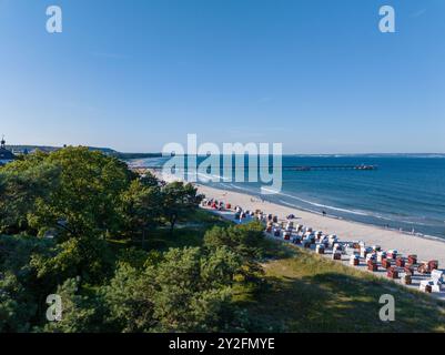 Ostseebad Binz auf der Insel Rügen in Deutschland Stockfoto