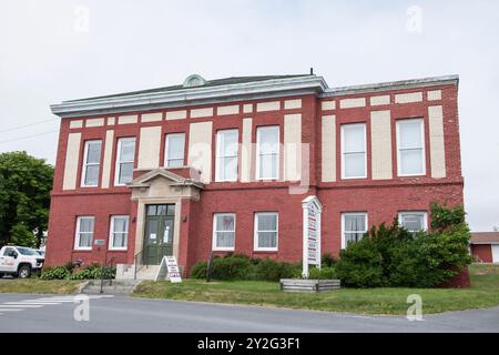 Das Cable Building an der Water Street in Bay Roberts, Neufundland und Labrador, Kanada Stockfoto