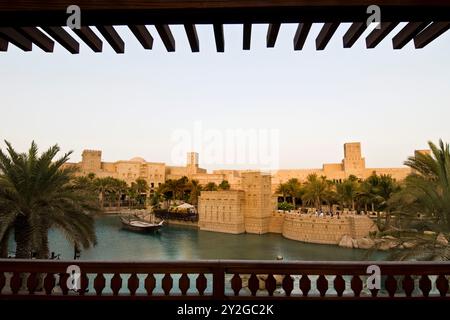 Die Medina des Jumeirah Hotels (Dubai - Vereinigte Arabische Emirate) Stockfoto