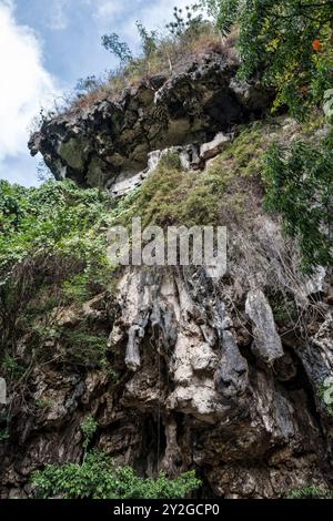 Leang Leang Geopark in Maros, Makassar, Süd-Sulawesi, Indonesien, Asien Stockfoto