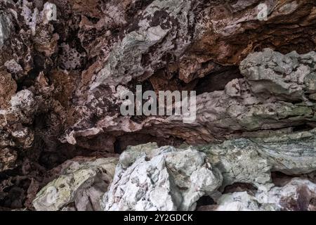 Leang Leang Geopark in Maros, Makassar, Süd-Sulawesi, Indonesien, Asien Stockfoto