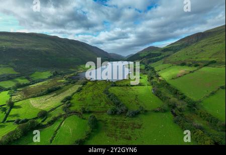 Tal-y-llyn Lake, ein See nordöstlich von Tywyn und nördlich von Machynlleth am Fuße des Cadair Idris im südlichen Snowdonia. Stockfoto