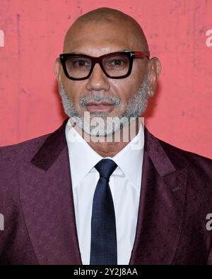 9. September 2024, Los Angeles, Kalifornien, USA: Dave Bautista nimmt an einem Special Los Angeles Screening von ''The Killer's Game' (Credit Image: © Billy Bennight/ZUMA Press Wire) NUR ZUR REDAKTIONELLEN VERWENDUNG Teil! Nicht für kommerzielle ZWECKE! Stockfoto